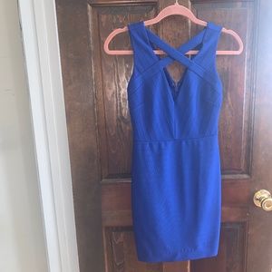 Guess blue dress